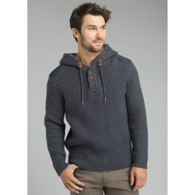 Prana hooded cheap henley sweater