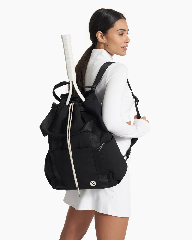 Vuori Convertible Tote Bag Black display picture 1