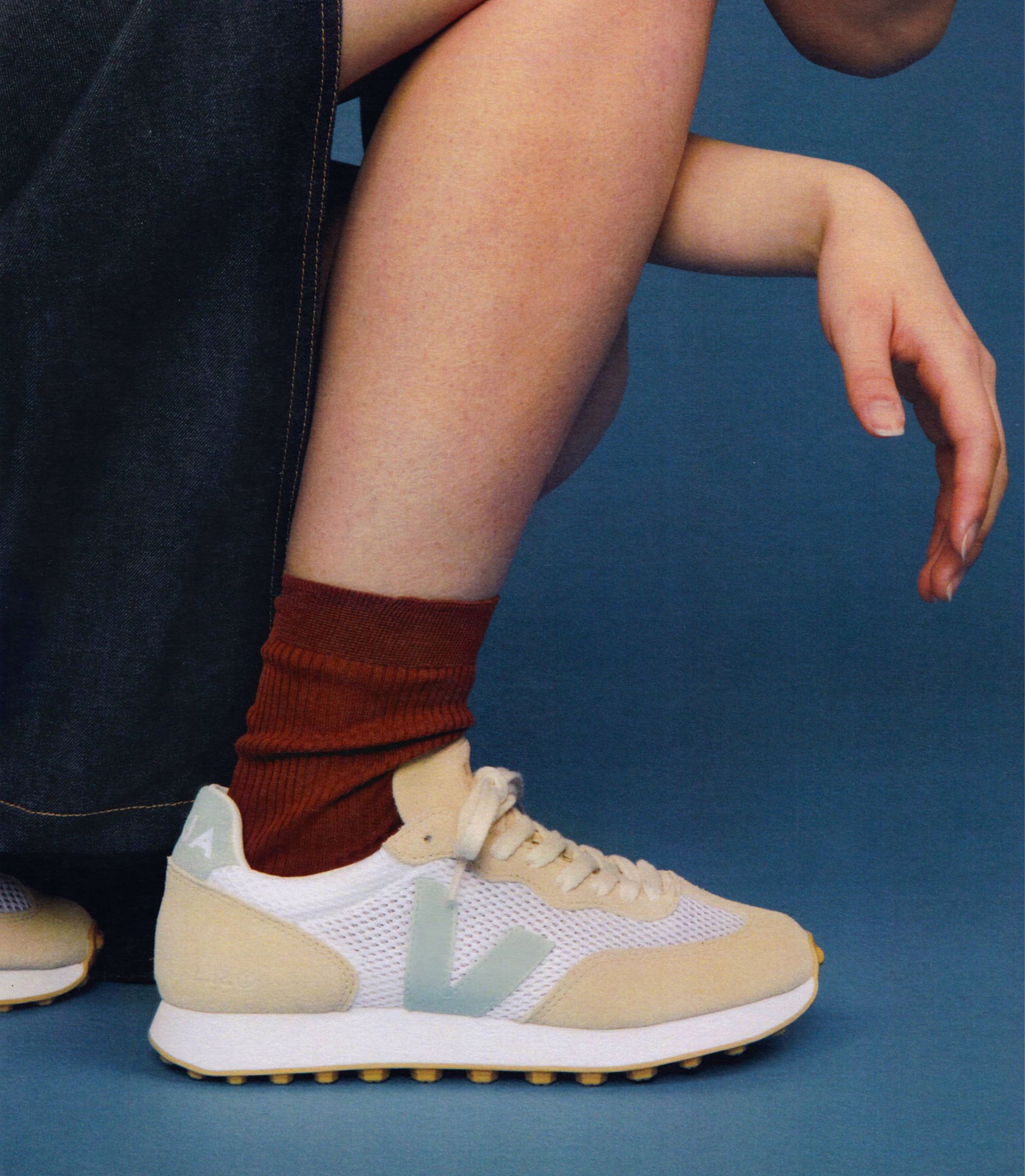Veja men sneakers rio Branco lunar matcha 9 Veja Rio Branco Light Aircell | Lunar Matcha || Fifi & Annie  main image 2