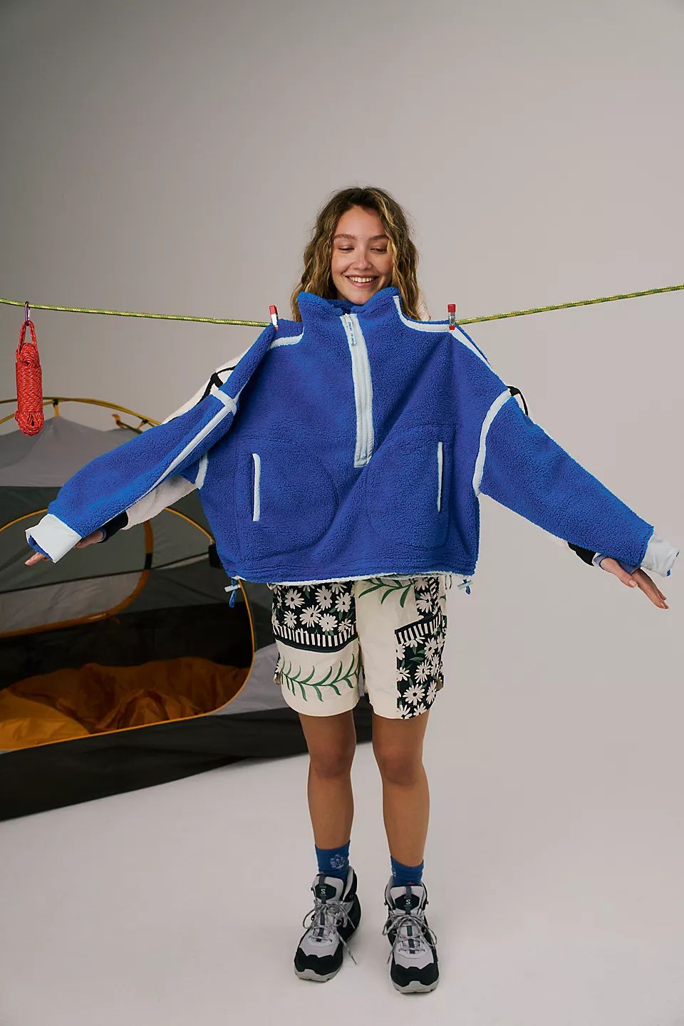 Free People Movement Women's Mountain High Half Zip Fleece Mid