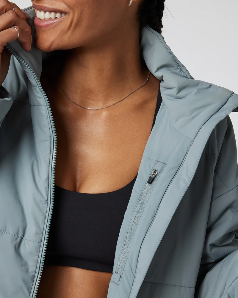 Vuori Women's Canyon Insulated Jacket Vintage Pistachio