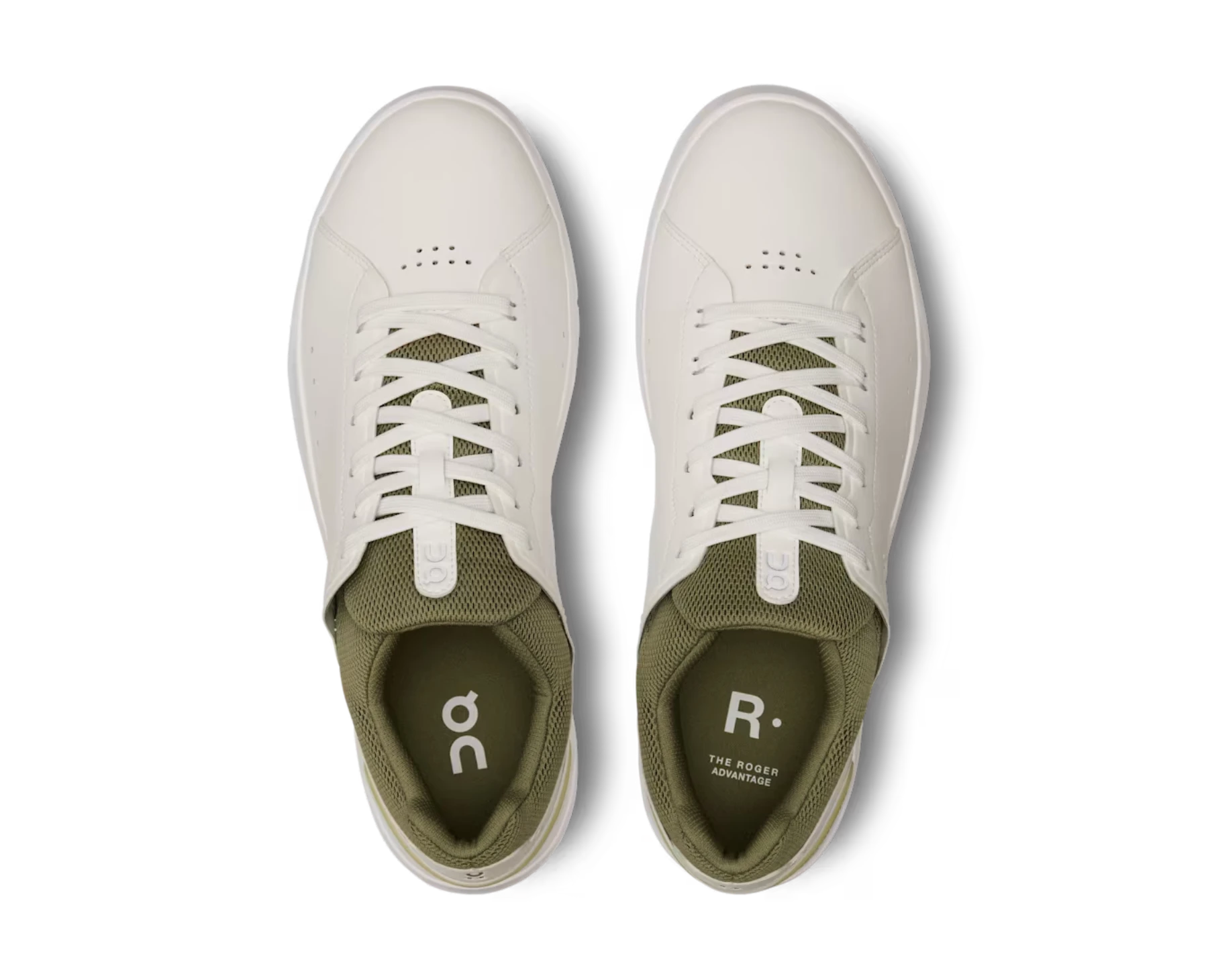 On Men's THE ROGER Advantage White/Olive
