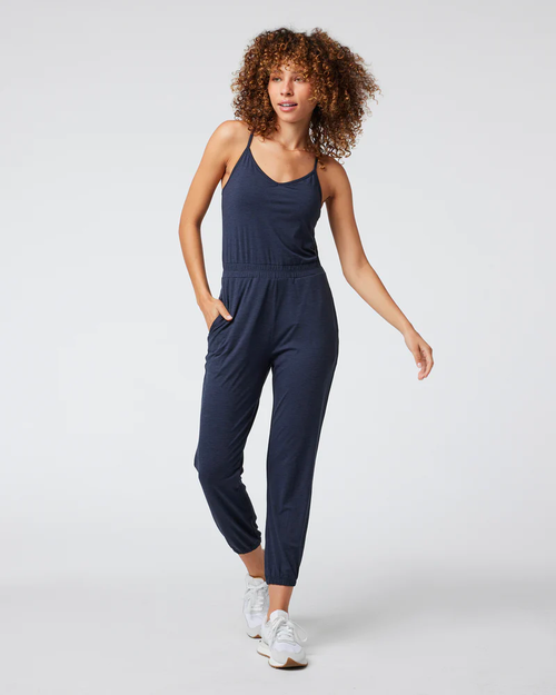 JUMParty お取り置き Vuori Women's Lux Jogger Jumpsuit Midnight Heather